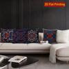 2D Boho Aztec Geometric Throw Pillow Covers Pattern Cushion Cover Suitable For Sofa Bedroom Car Pillow Cover