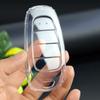 Clear Transparent Tpu Car Smart Key Cover Case For Hyundai Sonata Tucson Santa Fe Cruz Ioniq 5 Palisade Nexo  Accessories