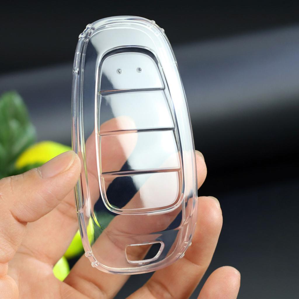 Clear Transparent Tpu Car Smart Key Cover Case For Hyundai Sonata Tucson Santa Fe Cruz Ioniq 5 Palisade Nexo Accessories