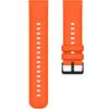 Universal Silicone Strap 22mm, Smooth, Orange