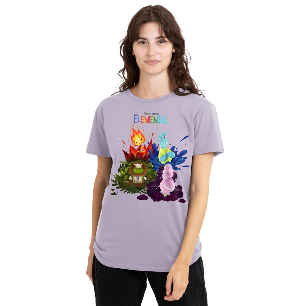 Elemental Womens/Ladies Group Scene Cotton T-Shirt