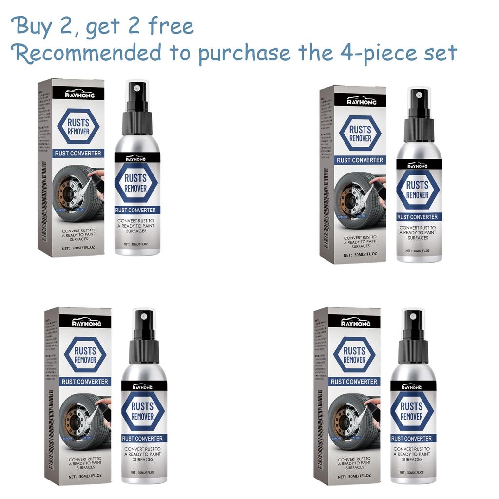 Rayhong 30ml Multi-Purpose Rust Converter Spray, Car Wheel/Rim/Lock Rust Remover, Metal Protection Lubricant