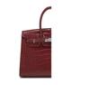 Crocodile Pattern Platinum Handbag - New European American Fashion Large Commute Bag for Women
