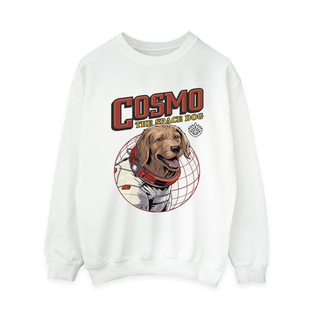 Guardians Of The Galaxy Volume 3 Womens/Ladies Cosmo The Spacedog Sweatshirt