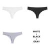 3PCS/Lot Seamless Panty Set Underwear T-back Female Comfort Intimates Fashion Ladies Low-Rise Briefs Panties Women Sexy Lingerie