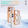 Luxury For Magsafe Magnetic Clear Phone Case For iPhone 17 Air 16 15 14 Plus 13 12 17 Pro Max Stand Glass Lens Protector Cover