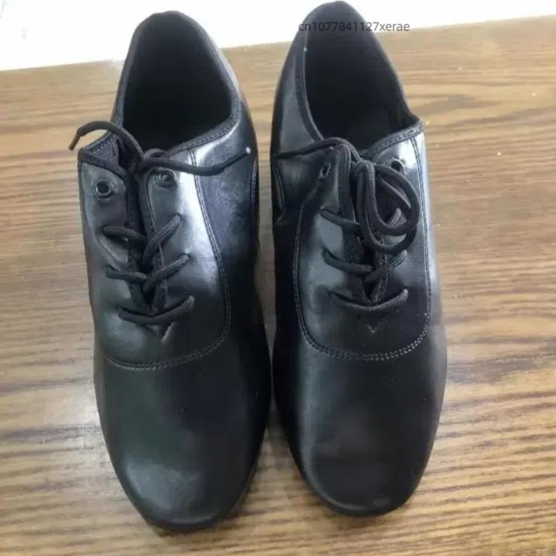 Scarpe da Danza Latina per Bambini, Ragazzi e Ragazze. Scarpe da ballo latino con suola morbida per esibizioni di gruppo. Materiale suola in cuoio