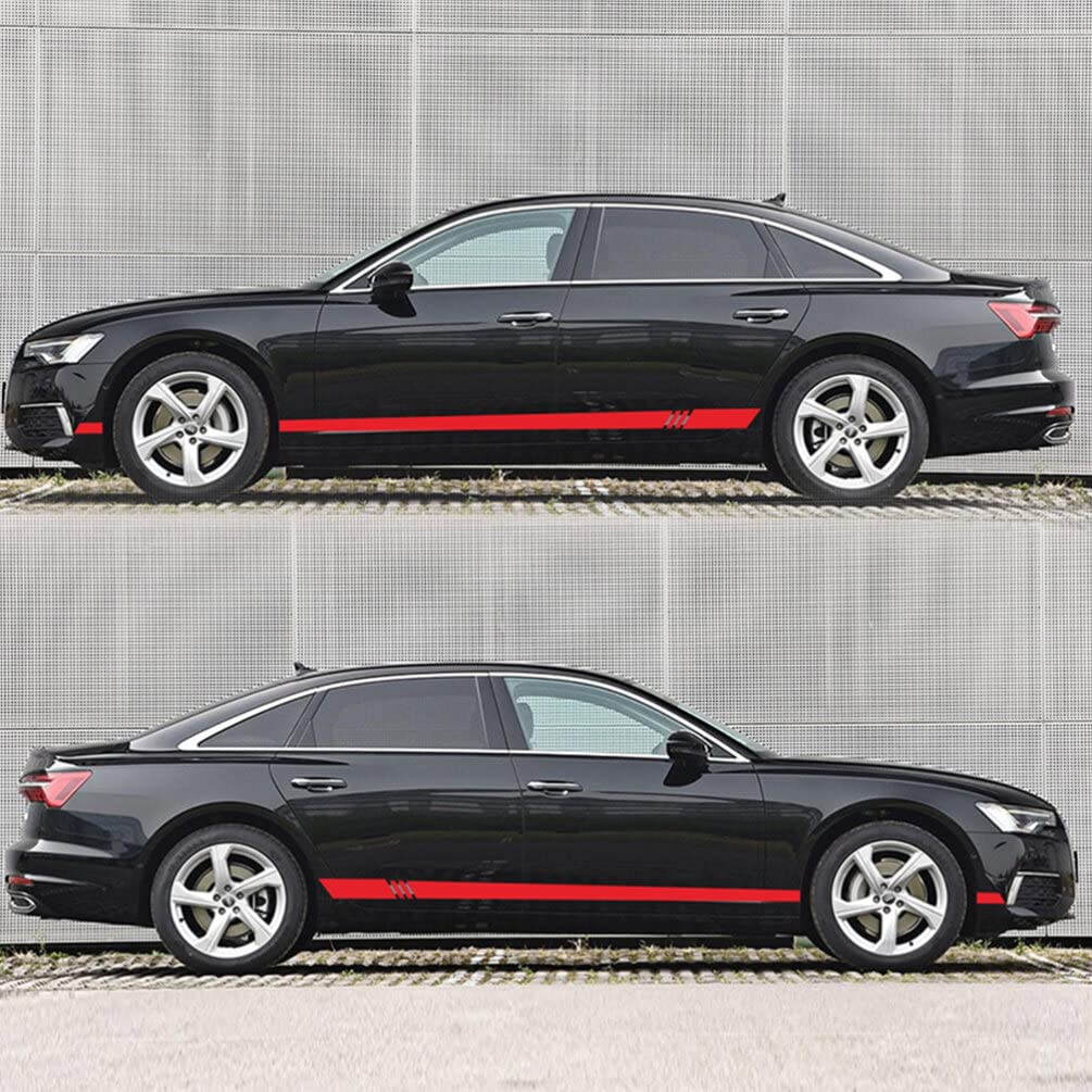 OUNONA Car Decal Sticker Car Sticker, Waterproof, Set of 2, Car Stickers, Dress Up,