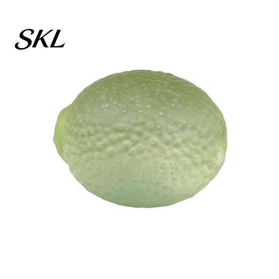 Lemon Stress Relief Toy Transparent Squeeze Toy, Jellyfish Ice Cream Reduction Soft Clear Cube Sensory for Kids Adults