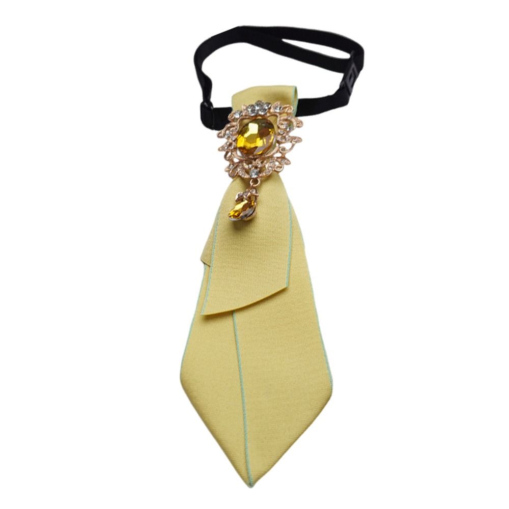Handmade Women's Tie Diamonds Shirt Accessories Fashion Necktie  Party