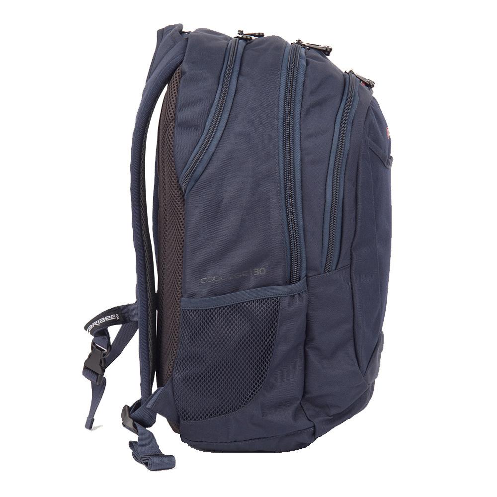 Caribee College 30 Navy College 30-Liter Backpack Daily Bag Laptop Capacity