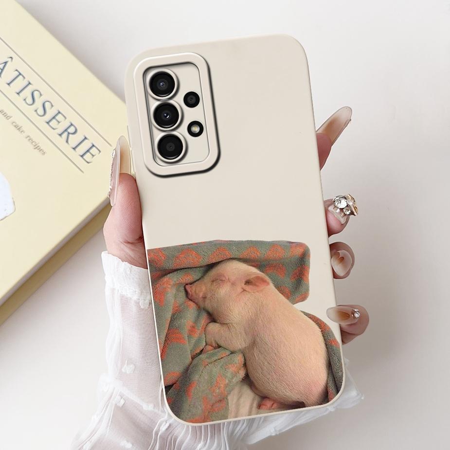 For Samsung Galaxy A32 4G Case SM-A325F Cute Panda Cartoon Cover Soft TPU Phone Case For Samsung A32 A 32 5G A326B Fundas Bumper