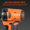 10000N Rivet Nut Guns Drill Insert Nut Pull Riveting Tool With LED Light Cordless Electric Rivet Gun