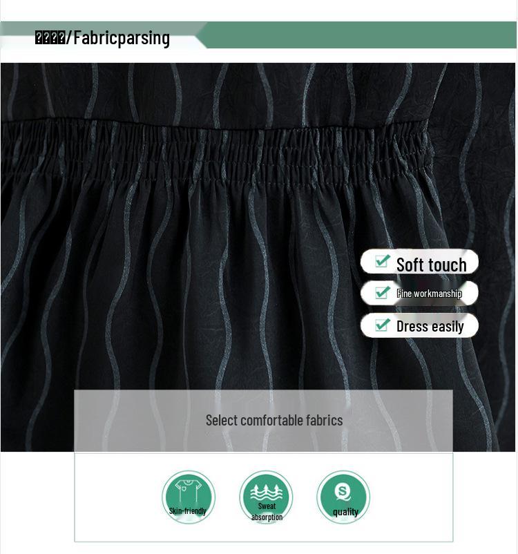 Real Shot 2025: Chic Slimming Plus-Size Summer Two-Piece Set with Light Mature Style and Wide-Leg Pants