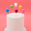 Topo de Bolo Balão Colorido 3D – Decoração Criativa de Aniversário