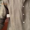 Spring Fall Men Shirt Stand Collar Single-breasted Long Sleeves Buttons Solid Color Cardigan Formal Business Style Office Top