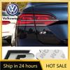 2026 Neu Für VOLKSWAGEN VW 1 Stück 3D Kofferraumaufkleber Auto R-Logo Auto-Dekorationsaufkleber Zubehör Für Volkswagen VW GOLF Polo Tigua