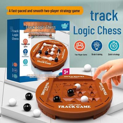 Orbital-Logik-Schach: Interaktives Lernbrettspiel für zwei Spieler für Kinder