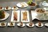 Wasara Rectangular Plates, Set of 50, Disposable Paper Plates, Japanese Lacquerware, Perfect for Cherry Blossom Viewing, DM-014S
