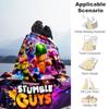 Stumble Guys Flannel Blanket, High quality Comfortable for All Seasons, Home Decor, Warmth and Comfort