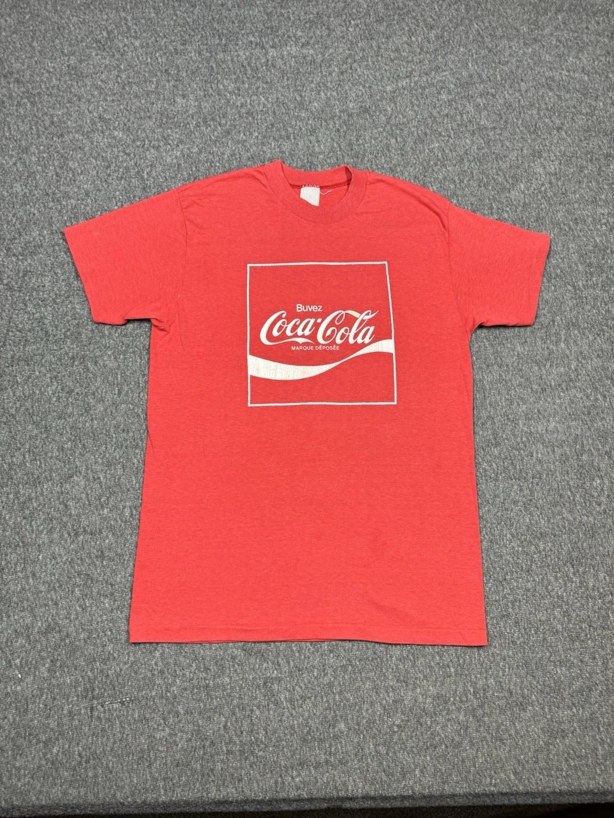 Coca Cola Mens T Shirt Mens Medium Red Vintage Graphic Print Crew Neck 3XL