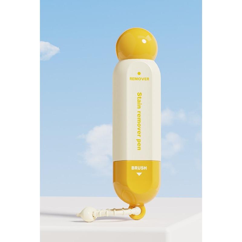 Double-head Stain Remover Pen, Oil Stain Removal Pen, Stain Remover Pen for Eliminating Oil Stains Without Rinsing. жёлтый