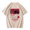 Chainsaw Unisex T Shirt Unisex EU Unisexga Cartoon Pochita Tshirt Japanese Anime Makima Harajuku Graphic Tees Clothing Tops Tshirt