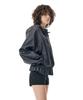 Secondmono Ruffle Dot Windbreaker [Dotdgray]_Sewjk002Dotdgray