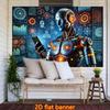 Futuristic AI Robot Backdrop, Sci-Fi Tech Photography Background