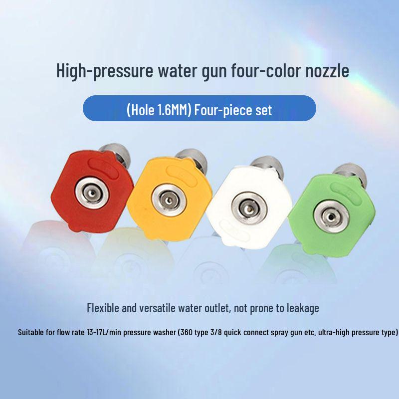 High-Pressure Car Washer Nozzle: Quick-Connect Water Gun for Home Cleaning