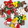 26 Polymer Clay Earring Cutters: Christmas Jewelry DIY Molds