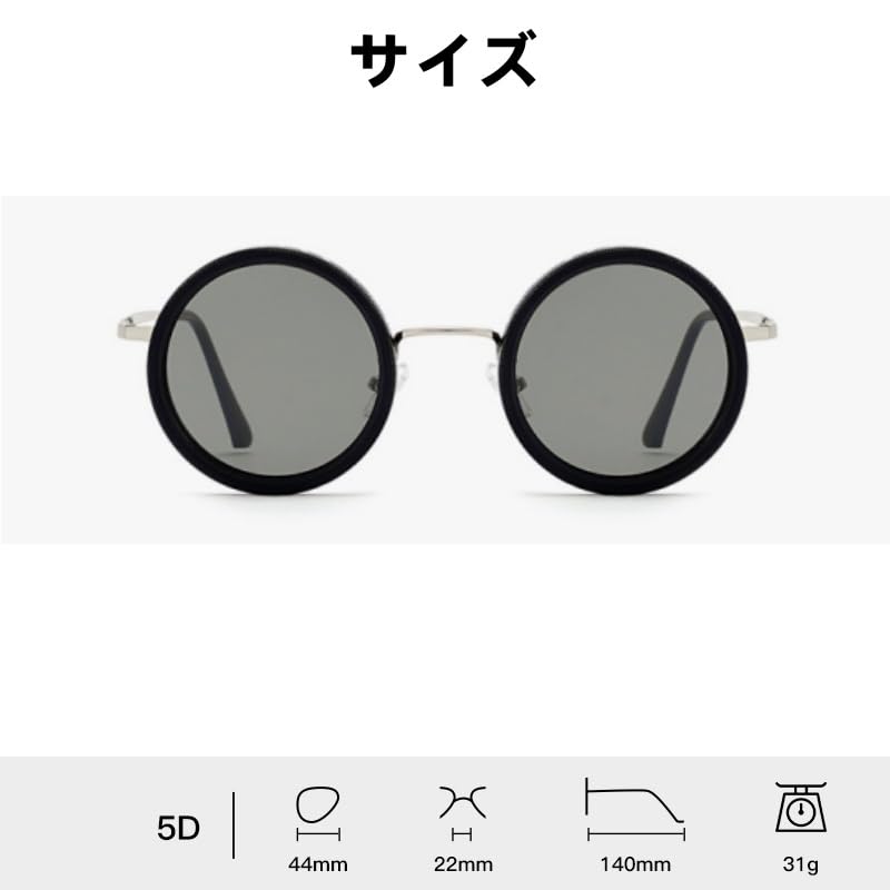 Adjustable Polarized TAC Metal Round UV400 UV Protection Adjustable B1487 [FEISEDY] 9-Level Sunglasses, Lenses, Frame, Shape, (Levels 1-9), Lenses,