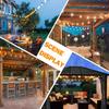 Wide Voltage Output G40 LED Globe String Lights Waterproof Bulbs  Christmas Party