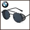 Trendy Women's Sunglasses Fashion Metal Stylish Round Frame Windproof Steampunk Cross-border Sunglasses Fashion Style New Style