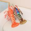 Australian Lobster Life Plush Toy Animal Model For Kids Gift