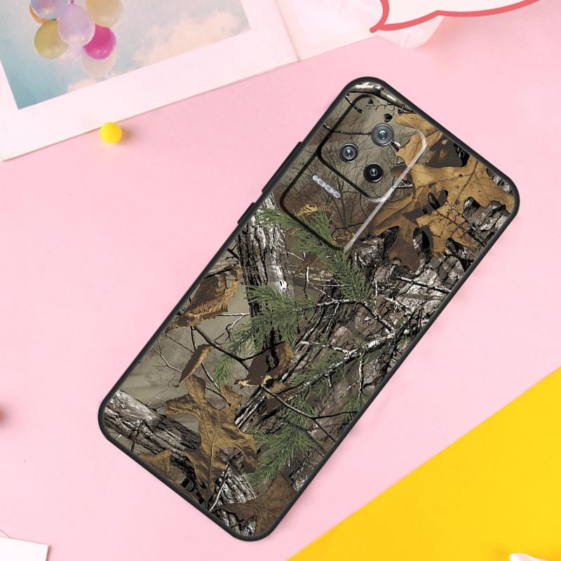 Hunting Camo Case For POCO X6 M6 Pro X3 X5 F3 F5 M5s Xiaomi 14 13 Ultra 12 Lite 11T 12T 13T Pro Cover