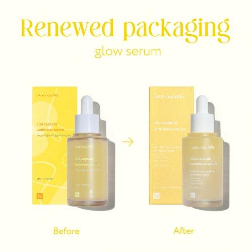 Face Republic Vita Capsule Luminous Serum 45ml