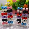 12 Pairs Women's Fashion Rose Flower Mixed Color Flower Ear Stud Earring