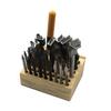 Wooden Leathercraft Tools Rack Stand Leather Craft Tools DIY Storage Rack Holder Storage Organizer Punching Tools