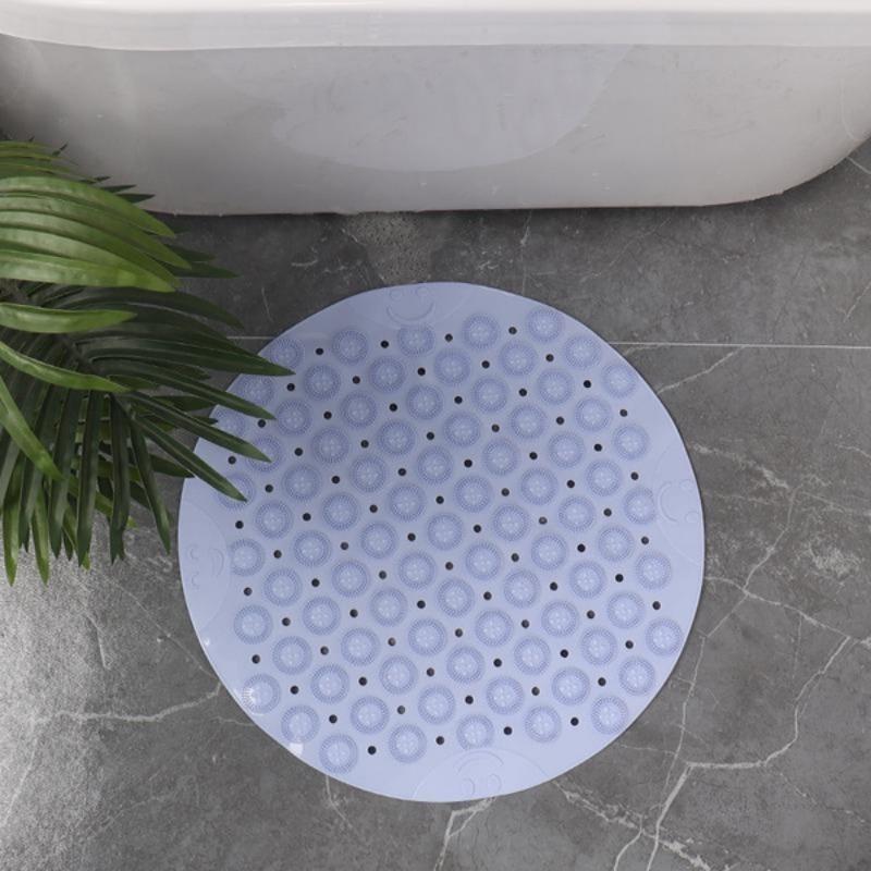 1 Peça de escova de limpeza de costas de silicone com ventosa, almofada de banho esfoliante reutilizável, antiderrapante, pode limpar a sujeira da pele, almofada esfoliante