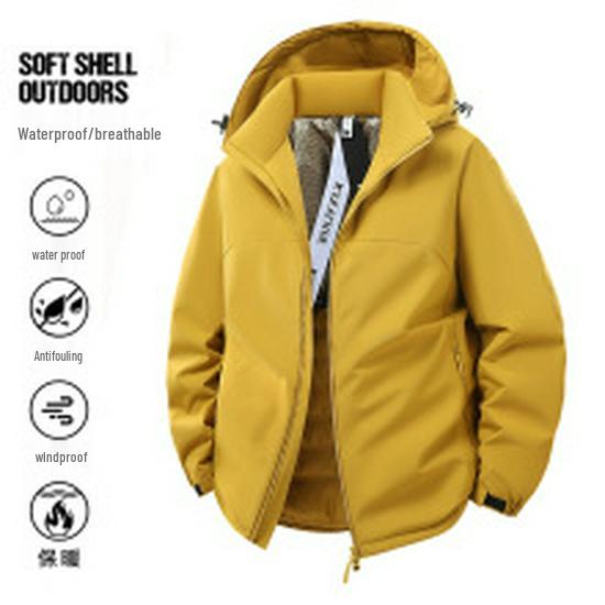 2025 Winter New Couple's Hooded White Duck Down Jacket - Men's Thick, Warm, Loose, Plus Size Outerwear