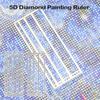 Textured Grid Tool Diamond Painting Ruler  for Diamonds Painting Tools