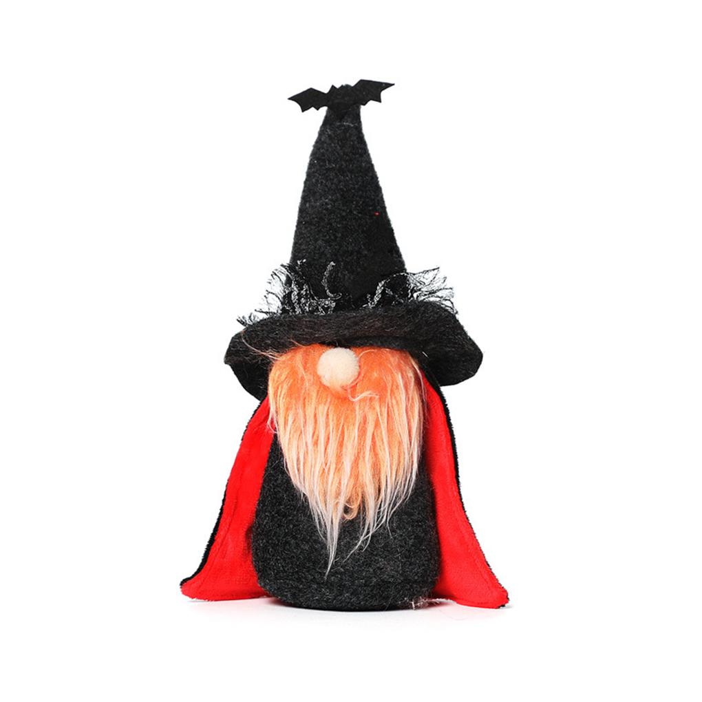 Halloween Gnome Doll Gifts Tabletop Decor Children Lovely Plush Toy Gift Party Props Faceless Dolls Gray Beard