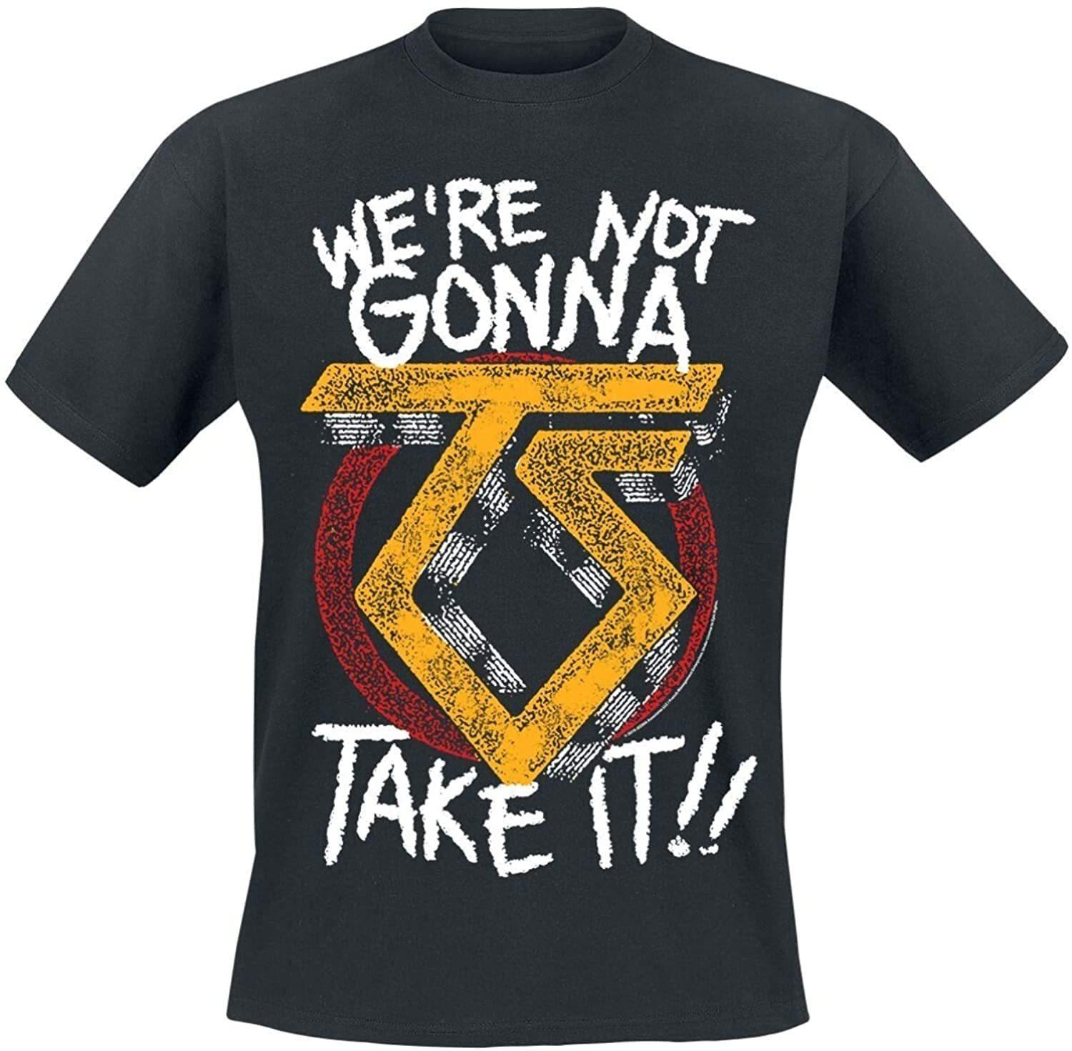 We re Not Gonna Take It Rock T-Shirt 3XL чёрный