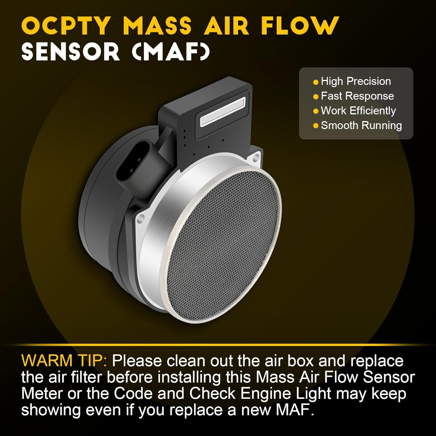 

Датчик массового расхода воздуха OCPTY MAF Датчик подходит для Cadillac CTS Eldorado Escalade, для Avalanche для C3500 для Corvette для Silverado 1500 2500 3500, для