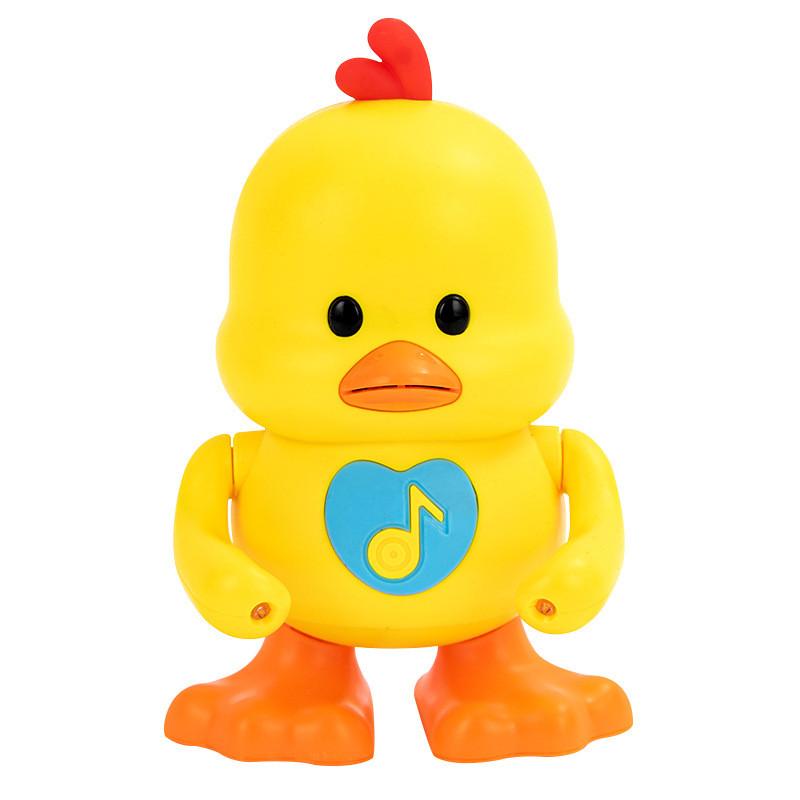 Duck Dancing Toy With Sing Musical Light For Children Gifts Early Education