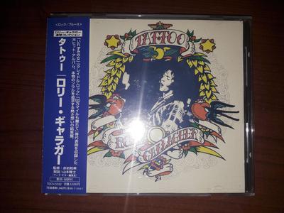 CD RORY GALLAGHER   Tattoo TDCN5592 Capo 1996 Japan Rock Used