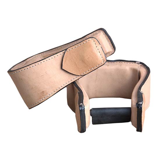High Quality Horse Western Stirrups Saddle Tack Floral Handmade Tooled Leather Covered Pair