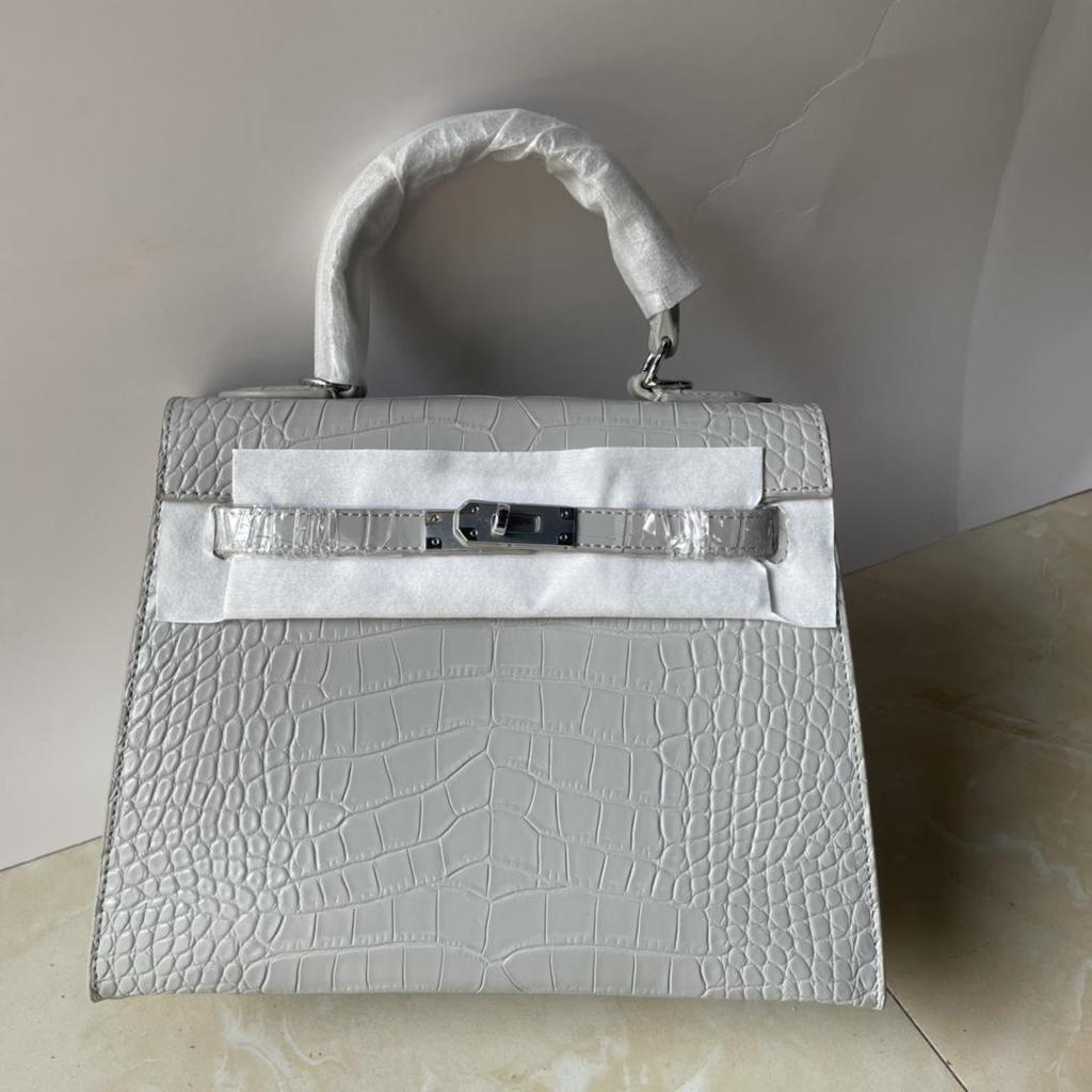 Kabelka Kelly se vzorem krokodýlí kůže 2025: Retro kabelka přes rameno a crossbody, horký prodej