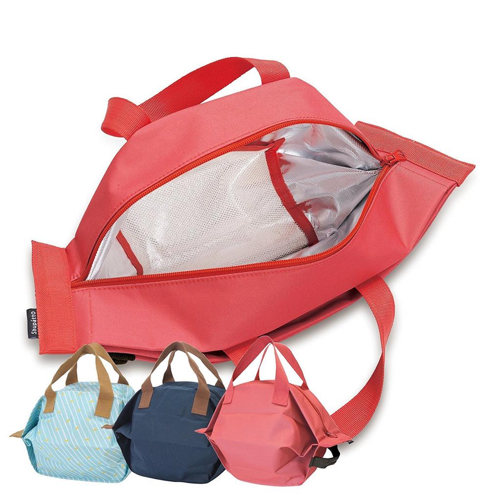 Marna Shupatto Cooler Folds Up in One Eco S444R Bag, Small, Red, Go, Bag,